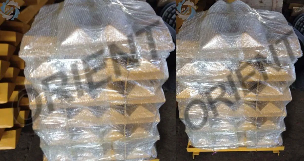 Отправка экскаватора CAT D4H с ботинком для болота